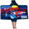 imageSquishmallows Kids Super Soft BathPoolBeach Soft Cotton Terry Hooded Towel Wrap 24 in x 50 in Officially Licensed Product By FrancoRocket League