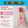 imageSquishmallows Kids Super Soft BathPoolBeach Soft Cotton Terry Hooded Towel Wrap 24 in x 50 in Officially Licensed Product By FrancoSuper Mario Girl  Princess Peach
