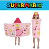 imageSquishmallows Kids Super Soft BathPoolBeach Soft Cotton Terry Hooded Towel Wrap 24 in x 50 in Officially Licensed Product By FrancoSuper Mario Girl  Princess Peach