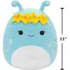 imageSquishmallows Original 11Inch Ronalda Pink and Purple Yeti  MediumSized Ultrasoft Official Jazwares PlushBlue Alien W Yellow Flower Crown