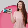 imageSquishmallows Wireless Bluetooth Speaker  Splashproof Rechargeable Wireless Speaker With 3 Hours PlaytimeSD SlotFM Radio Squishmallows Gifts for Girls Boys Women Men and All Squish Squad FansBlackWhite Multi