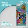 imageSquishmallows Wireless Bluetooth Speaker  Splashproof Rechargeable Wireless Speaker With 3 Hours PlaytimeSD SlotFM Radio Squishmallows Gifts for Girls Boys Women Men and All Squish Squad FansTeal Multi