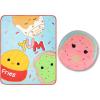 imageFranco Squishmallows Bedding Super Soft Plush Decorative Pillow and Throw Set 40 in x 50 in Official Squishmallows ProductSquishmallows