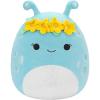 Blue Alien W. Yellow Flower Crown