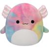 imageSquishmallows Original 11Inch Ronalda Pink and Purple Yeti  MediumSized Ultrasoft Official Jazwares PlushRainbow Tiedye Axolotl