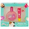 imageSquishmallows Taste Beauty 169Ounce Cotton Candy Fragrance and 042Ounce Strawberry Lip Gloss Set