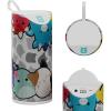 imageSquishmallows Wireless Bluetooth Speaker  Splashproof Rechargeable Wireless Speaker With 3 Hours PlaytimeSD SlotFM Radio Squishmallows Gifts for Girls Boys Women Men and All Squish Squad FansBlackWhite Multi