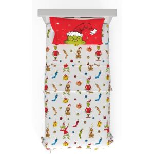 imageFranco Collectibles Squishmallows Bedding Super Soft Microfiber Sheet Set Twin XL College Dorm Essentials Officially Licensed ProductGrinch