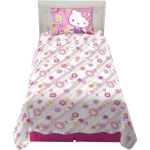 imageFranco Squishmallows Bedding Super Soft Microfiber Sheet Set4 pcs FullHello Kitty