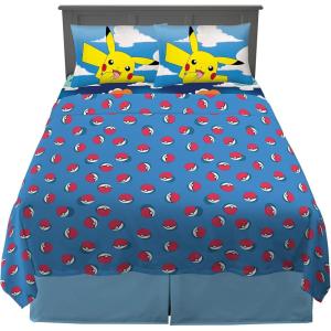 imageFranco Squishmallows Bedding Super Soft Microfiber Sheet Set4 pcs FullMulticolour