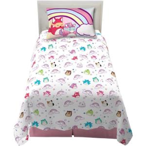 imageFranco Squishmallows Bedding Super Soft Microfiber Sheet Set4 pcs FullSquishmallows
