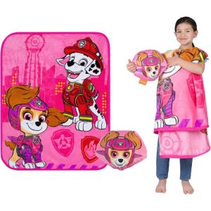 imageFranco Squishmallows Bedding Super Soft Plush Decorative Pillow and Throw Set 40 in x 50 in Official Squishmallows ProductPaw Patrol Girls