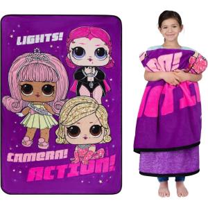 imageFranco Squishmallows Bedding Super Soft Plush Throw Blanket 62 in x 90 in TwinLol Surprise