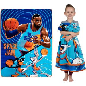 imageFranco Squishmallows Bedding Super Soft Plush Throw Blanket 62 in x 90 in TwinSpace Jam 2 a New Legacy