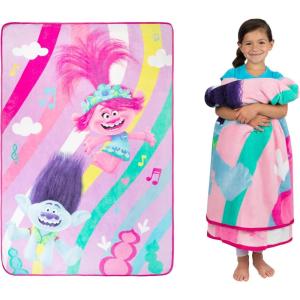 imageFranco Squishmallows Bedding Super Soft Plush Throw Blanket 62 in x 90 in TwinTrolls World Tour