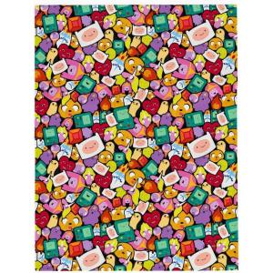 imageFranco Squishmallows Cam Bedding Super Soft Micro Raschel Throw 46 in x 60 in Official Squishmallows ProductAdventure Time