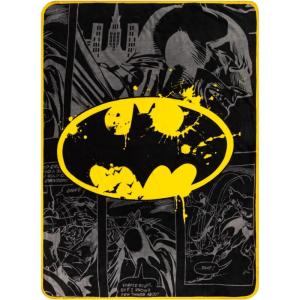 imageFranco Squishmallows Cam Bedding Super Soft Micro Raschel Throw 46 in x 60 in Official Squishmallows ProductBatman