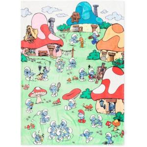 imageFranco Squishmallows Cam Bedding Super Soft Micro Raschel Throw 46 in x 60 in Official Squishmallows ProductThe Smurfs