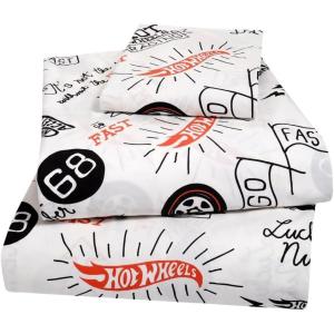 imageFranco Squishmallows Luxury Bedding Super Soft Premium Cotton 4 Piece Sheet Set Queen Official Squishmallows ProductHot Wheels