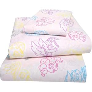 imageFranco Squishmallows Luxury Bedding Super Soft Premium Cotton 4 Piece Sheet Set Queen Official Squishmallows ProductMy Little Pony