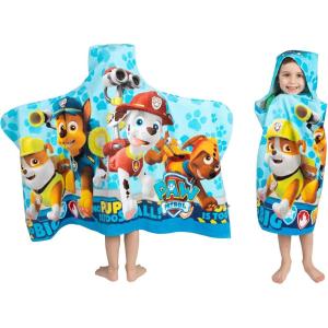 imageSquishmallows Kids Super Soft BathPoolBeach Soft Cotton Terry Hooded Towel Wrap 24 in x 50 in Officially Licensed Product By FrancoMulticolor