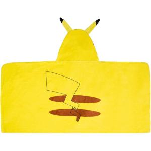imageSquishmallows Kids Super Soft BathPoolBeach Soft Cotton Terry Hooded Towel Wrap 24 in x 50 in Officially Licensed Product By FrancoPokemon Pikachu