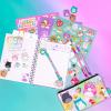 imageFashion Angels Squishmallows Journal Gift Set Includes Journal Stickers Pencils Erasers ampamp Pouch Ideal for Gifting ampamp Accessorizing for Kids ampamp Teens