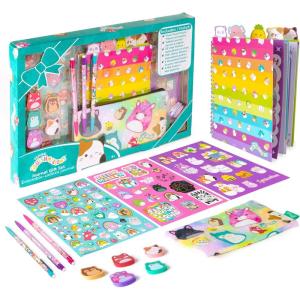 imageFashion Angels Squishmallows Journal Gift Set Includes Journal Stickers Pencils Erasers ampamp Pouch Ideal for Gifting ampamp Accessorizing for Kids ampamp Teens