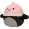 imageSquishmallows  Medium Plush  12Inch  Stlye 3Rose Charcoal Ostrich