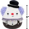 imageSquishmallows Original 5Inch Halloween 4Pack  Gabin Pumpkin Axolotl Fitzy Goblin Holding Latte Malcolm Bat Mushroom Ms K Purple Clown  Official Jazwares Plush Little