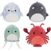 imageSquishmallows Original 7Inch Sealife Box Set  Forina Green Spotted Jellyfish Kai Orca Whale Laslow Blue Marbled Beluga Lorono Red Lobster  Official Jazwares Plush LittleSealife Box Set