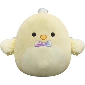 imageSquishmallows Original 14Inch Triston Yellow Chick with Bow Tie  Large Ultrasoft Official Jazwares Plush