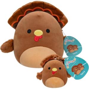 imageSquishmallows Original 35in  8in Terry The Turkey Combo Pack  Official Jazwares Plush