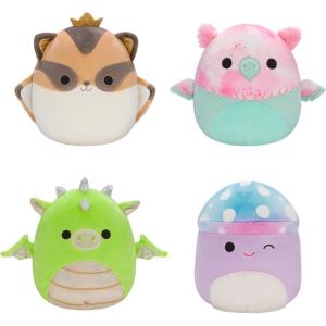 imageSquishmallows Original 7Inch Sealife Box Set  Forina Green Spotted Jellyfish Kai Orca Whale Laslow Blue Marbled Beluga Lorono Red Lobster  Official Jazwares Plush LittleFantasy Box Set