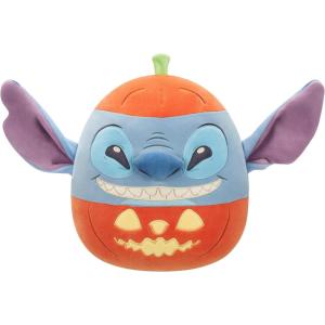 imageSquishmallows Original 14in Disney Stitch with Headphones Plush Large12  Stitch in Pumpkin