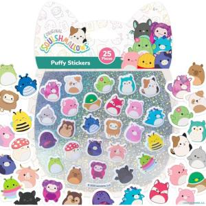 imageOriginal Squishmallows Squishy Stickers Sticker Book of Your Favorite Mallows Cute Stickers for Kids Fun School Supplies Classroom Prizes and Incentives Cool Stuff for Gift Baskets