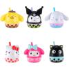 imageSquishalongs Hello Kitty and Friends Boba MiniSquish  Accessory 6PackBoba