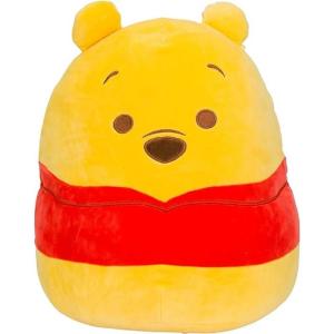 imageSquishmallows Official Kellytoy Plush 14quot Winnie the Pooh  Disney Ultrasoft Stuffed Animal Plush ToyYellow and Red