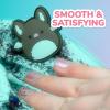 imageOriginal Squishmallows Aldous The Fruit Bat Premium Cloud Slime VanillaScented 8 oz Storage Container with Figurine Topper Rubber Charm Goodie Bags Stuffers Kids Party Favors Sensory Toy