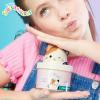 imageOriginal Squishmallows Cam The Cat Premium Cloud Slime CoconutScented 8 oz Storage Container with Figurine Topper Rubber Charm Goodie Bags Stuffers Kids Party Favors Sensory Toys