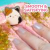 imageOriginal Squishmallows Cam The Cat Premium Cloud Slime CoconutScented 8 oz Storage Container with Figurine Topper Rubber Charm Goodie Bags Stuffers Kids Party Favors Sensory Toys