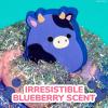 imageOriginal Squishmallows Ingrid The Cow Premium Cloud Slime BlueberryScented 8 oz Storage Container with Figurine Topper Rubber Charm Goodie Bags Stuffers Kids Party Favors Sensory Toys