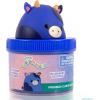 imageOriginal Squishmallows Ingrid The Cow Premium Cloud Slime BlueberryScented 8 oz Storage Container with Figurine Topper Rubber Charm Goodie Bags Stuffers Kids Party Favors Sensory Toys