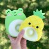 imageTop Trenz SlowRise Squishy Cloud Pop  Squishmallows Maui The Pineapple  StressRelieving Sensory Toy Ideal for Classroom Focus Party Favors ampamp Engaging Hand Activity Tropical Pineapple Design