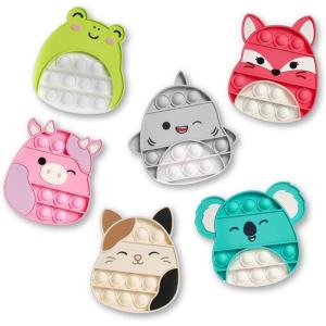imageTop Trenz Pop Fidgety Mystery Bag StressRelieving Sensory Toy Party Favors and Engaging Hand Activity  Comes with 1 Mystery Squishmallows Pop Toy per Purchase