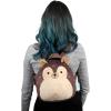 imageSquishmallows 3D Hans The Hedgehog 14 inch Plush Mini Backpack