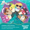 imageTreasures Gifted Officially Licensed Club Squishmallows Party Supplies Set of 3 Prestrung Banners  1 Birthday Banner ampamp 2 Triangle Pennants  Squishmallows Birthday Decorations