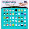 imageSquishalongs Multipack  Includes 2 ClipaLongs and 40 MiniSquish