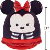 imageSquishmallows Original 12in Disney Skeleton Minnie Mouse  Official Jazwares Halloween Plush MediumSizedMulticolor