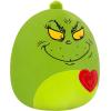 imageSquishmallows Original 12in Grinch with Heart  Official Jazwares Plush MediumSized